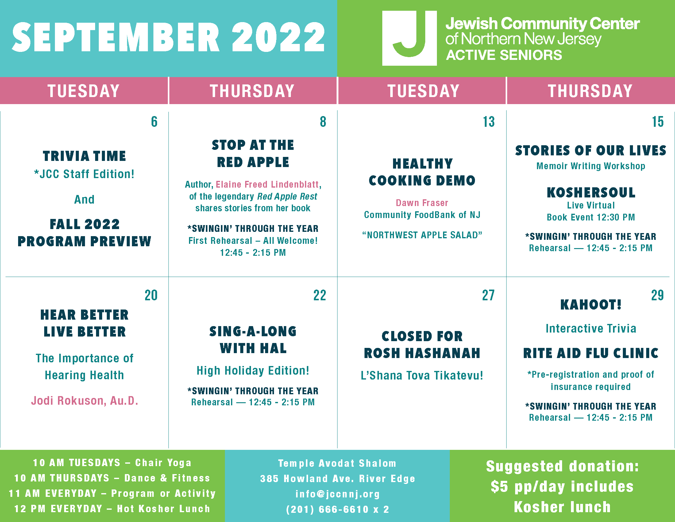 Active Seniors JCC NNJ